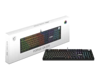 Клавиатура проводная MSI FORGE GK320, [S11-04RU259-HH9], черный