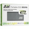 1000 ГБ Внешний SSD AGI ED298 [AGI1T0G34ED298], USB 3.2 Gen 2 Type-C