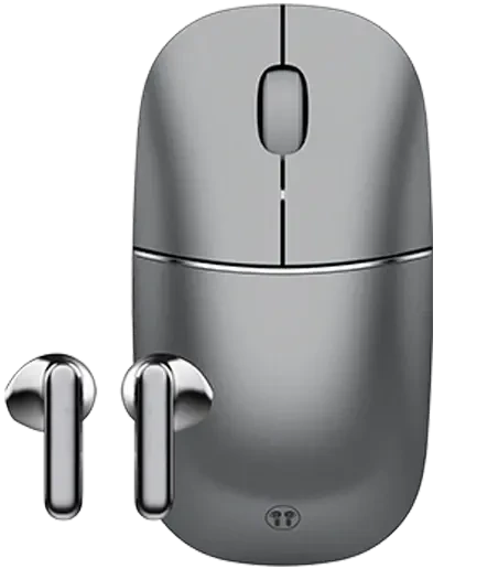 Мышь со встроенными TWS наушниками Honor Choice MouseBuds Pro [UMA-ME00] серый