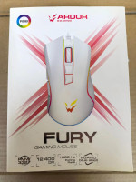 Мышь проводная ARDOR GAMING Fury белый Уценка