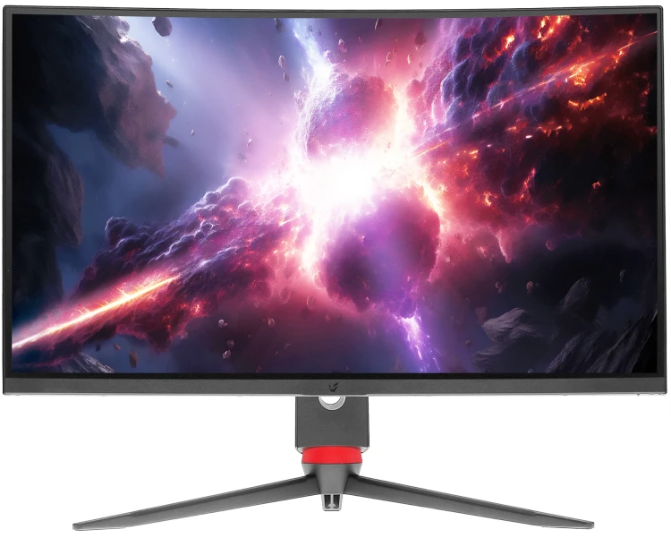 Монитор ARDOR GAMING AURORA AQ27H3, 2560x1440,165 Гц, VA, LED, 4000:1, 300 Кд/м², черный Монитор ARDOR GAMING AURORA AQ27H3, 2560x1440,165 Гц, VA, LED, 4000:1, 300 Кд/м², черный