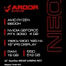 16" Ноутбук ARDOR GAMING NEO G16-R5ND312, AMD Ryzen 5 6600H, DDR5 - 16ГБ, SSD 512 ГБ, GeForce RTX 3050 - 4 ГБ