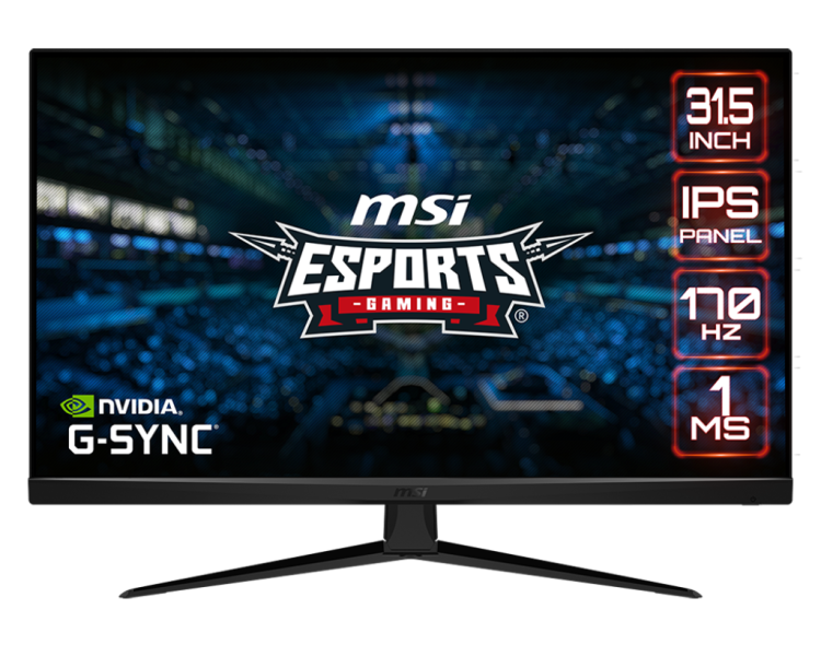 Монитор MSI G321Q, 2560x1440, 170 Гц, IPS, LED, 1200:1, 300 Кд/м², черный Монитор MSI G321Q, 2560x1440, 170 Гц, IPS, LED, 1200:1, 300 Кд/м², черный