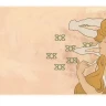 Коврик Varmilo Mucha Bigarettes, 900 x 400 x 3, девушка, разноцветный