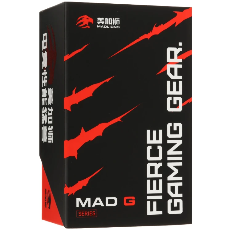 Мышь беспроводная/проводная FGG MADLIONS MAD G MAX [FGG-12060011] белый