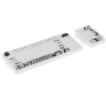 Клавиатура проводная Дарк Проджект KD87A + Numpad, g3ms Aquamarine, белый Клавиатура проводная Дарк Проджект KD87A + Numpad, g3ms Aquamarine, белый