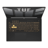 17.3" Ноутбук ASUS TUF Gaming F17 FX707VV-HX122, 1920x1080, IPS, Intel Core i7-13620H, RAM 16 ГБ, SSD 1000 ГБ, GeForce RTX 4060 - 8 ГБ, без ОС, серый