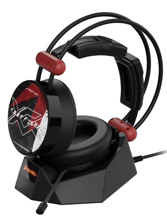 Беспроводные наушники Dareu EH722X Ultra черный 2025, 7.1 Virtual Беспроводные наушники Dareu EH722X Ultra черный 2025, 7.1 Virtual