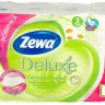 Туалетная бумага Zewa Deluxe Ромашка, 3 слоя, 12 рулонов