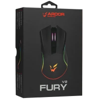 Мышь беспроводная/проводная ARDOR GAMING Fury V2 [ARDW-FURY3325-BK] черный