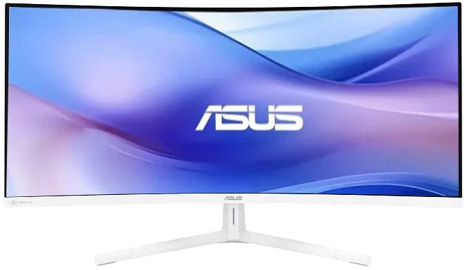 34" Монитор ASUS VU34WCIP-W Eye Care, 3440x1440, 100 Гц, VA, 1500R, Adaptive-Sync, белый 34" Монитор ASUS VU34WCIP-W Eye Care, 3440x1440, 100 Гц, VA, 1500R, Adaptive-Sync, белый