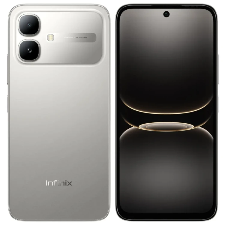 6.78" Смартфон Infinix SMART 20 4/64 ГБ, 1576x720, 120 Гц, 5200 мА*ч, серый