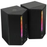 Колонки Fifine A20 черный, RGB, Стереосистема, jack 3.5 мм, 2.0