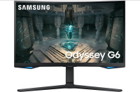 Монитор Samsung Odyssey G6 S27BG650EI, 2560x1440, 240 Гц, *VA, черный
