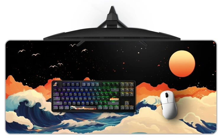 Коврик ARDOR GAMING Otohime (XL), 900 x 400 x 4, speed, разноцветный