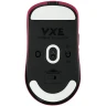 Мышь беспроводная/проводная VXE Dragonfly R1 PRO MAX [VXE-12020608] темно-розовый