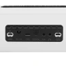 Колонки Fifine A22 белый, Bluetooth, 2.1, RGB, jack 3.5 мм, активный сабвуфер