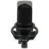 Микрофон Fifine K726, проводной, подвесной, XLR, электретный, черный Микрофон Fifine K726, проводной, подвесной, XLR, электретный, черный