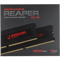 Оперативная память ARDOR GAMING Reaper [DGSB416GB3600C18DC] 16 ГБ