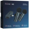 Радиосистема Fifine M8, беспроводной петличный микрофон, конденсаторный Радиосистема Fifine M8, беспроводной петличный микрофон, конденсаторный