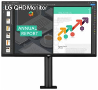 Монитор LG 27QN880-B, 2560x1440, 75 Гц, IPS