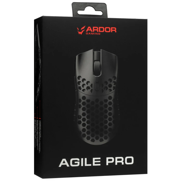 Мышь беспроводная/проводная ARDOR GAMING Agile PRO [ARDW-AG3395-BK] черный