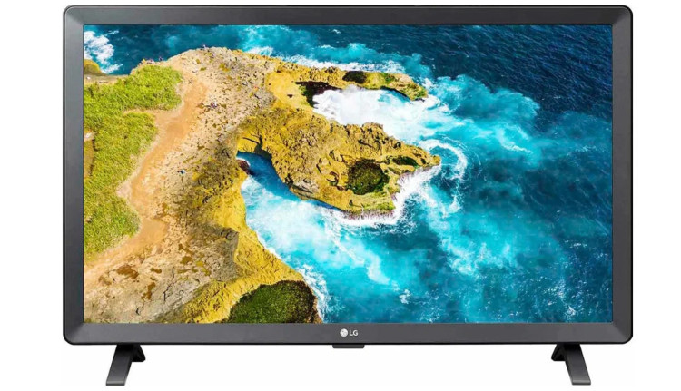 Телевизор LG 24TQ520S-PZ LED, серый