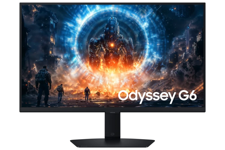 27" Монитор Samsung Odyssey G6 S27FG606EI, 2560x1440, 350 Гц, IPS, 1000:1, 350 Кд/м², черный
