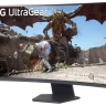 31.5" Монитор LG UltraGear 32GS60QC-B, 2560x1440, 180 Гц, VA, LED, 3000:1, 300 Кд/м², черный