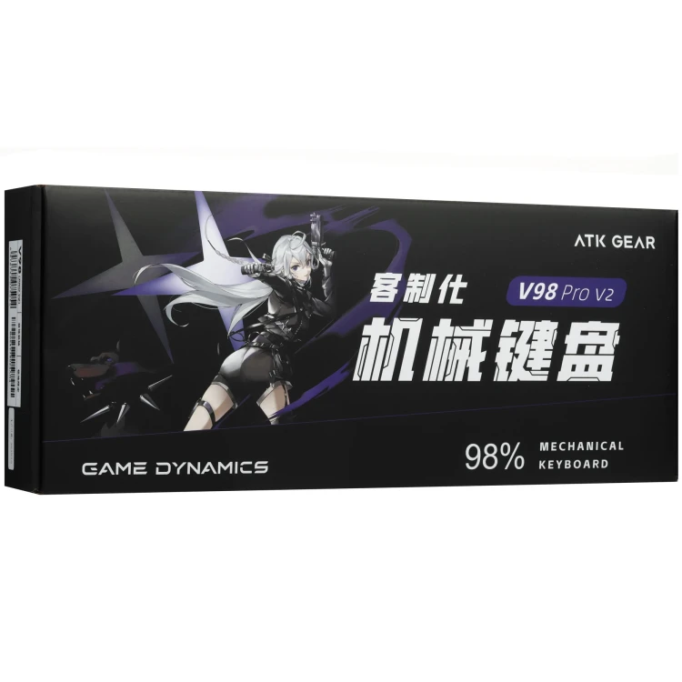 Клавиатура проводная + беспроводная VGN V98 Pro V2 Arctic Fox, белый, голубой, черный Клавиатура проводная + беспроводная VGN V98 Pro V2 Arctic Fox, белый, голубой, черный