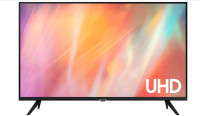 Телевизор Samsung UE43AU7002U 2021 HDR, LED, черная