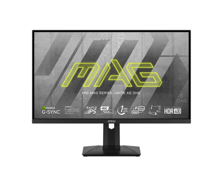 Монитор MSI MAG 274UPF, 3840x2160,144 Гц, IPS, LED, 1000:1, 400 Кд/м², черный
