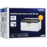 Принтер лазерный Brother HL-1210W, 2400x600 dpi, USB, Wi-Fi, белый, черный Принтер лазерный Brother HL-1210W, 2400x600 dpi, USB, Wi-Fi, белый, черный