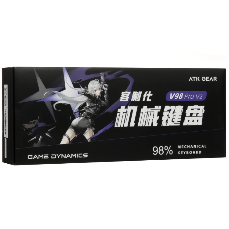 Клавиатура проводная + беспроводная VGN V98 Pro V2 Genji Numbani, черный, белый, зеленый Клавиатура проводная + беспроводная VGN V98 Pro V2 Genji Numbani, черный, белый, зеленый
