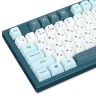 Клавиатура проводная Montech Mkey 87 Freedom, механическая, зеленый/белый