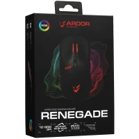 Мышь беспроводная/проводная ARDOR GAMING Renegade Wireless [ARDW-RG3325-BK] черный