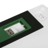 Клавиатура проводная + беспроводная VGN S99, белый, зеленый, серый Клавиатура проводная + беспроводная VGN S99, белый, зеленый, серый