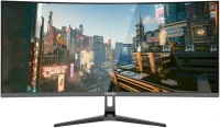34" Монитор Tecno MegaView GT AXS34MK1, 3440x1440, 180 Гц, VA, 1 мс, ELED, RGB, черный