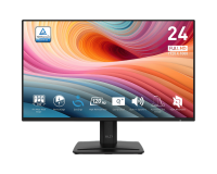 23.8" Монитор MSI PRO MP242A E2, 1920x1080, 120 Гц, IPS, LED, 1500:1, 300 Кд/м², черный