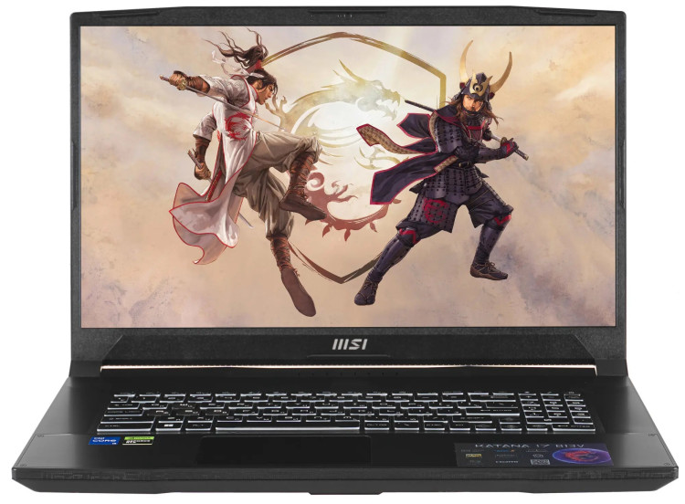 17.3" Ноутбук MSI Katana 17 B13VFK-470XRU, 1920x1080, IPS, Intel Core i5-13420H, RAM 16 ГБ, SSD 1000 ГБ, GeForce RTX 4060 - 8 ГБ, без ОС, черный 17.3" Ноутбук MSI Katana 17 B13VFK-470XRU, 1920x1080, IPS, Intel Core i5-13420H, RAM 16 ГБ, SSD 1000 ГБ, GeForce RTX 4060 - 8 ГБ, без ОС, черный