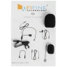 Микрофонный комплект Fifine Headset Lav Mic С1, проводной, гарнитурный, черный Микрофонный комплект Fifine Headset Lav Mic С1, проводной, гарнитурный, черный