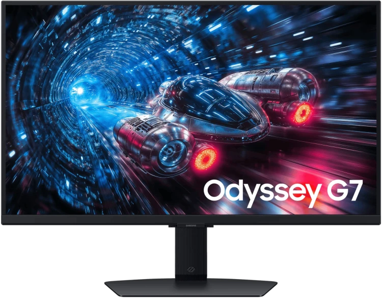 27" Монитор Samsung Odyssey G7 G70F [LS27FG706EIXCI], 3840x2160, 180 Гц, IPS, черный