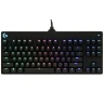Клавиатура проводная Logitech G Pro, GX Blue Clicky, механическая, черный