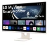 27" Монитор LG 27U511SA-W, 1920x1080, 100 Гц, IPS, webOS, Magic Remote, белый