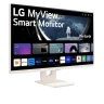 27" Монитор LG 27U511SA-W, 1920x1080, 100 Гц, IPS, webOS, Magic Remote, белый