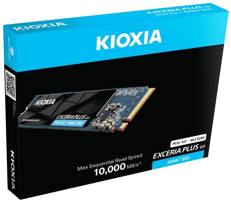 1000 ГБ M.2 NVMe накопитель Kioxia EXCERIA PLUS G4 [LVD10Z001TG8]