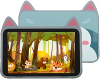 10.1" Планшет KENSHI Kids H24 LTE 4/128 ГБ, 1920x1200, IPS, 60 Гц, 6000 мА*ч, голубой