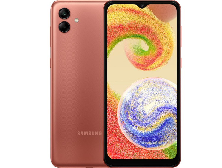 Смартфон Samsung Galaxy A04e 3/32 ГБ, 2 SIM, медный