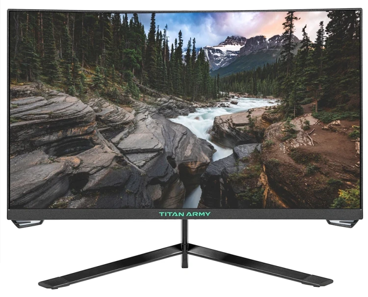 Монитор Titan Army P24H3G, 1920x1080, 180 Гц, VA, LED, 3000:1, 250 Кд/м², черный