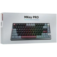 Клавиатура проводная + беспроводная Montech MKey PRO Darkness, механическая
